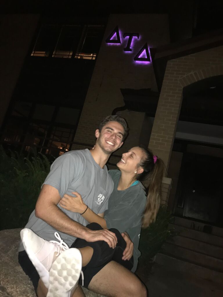 Right after Taylor got his Goldman Sachs internship.
