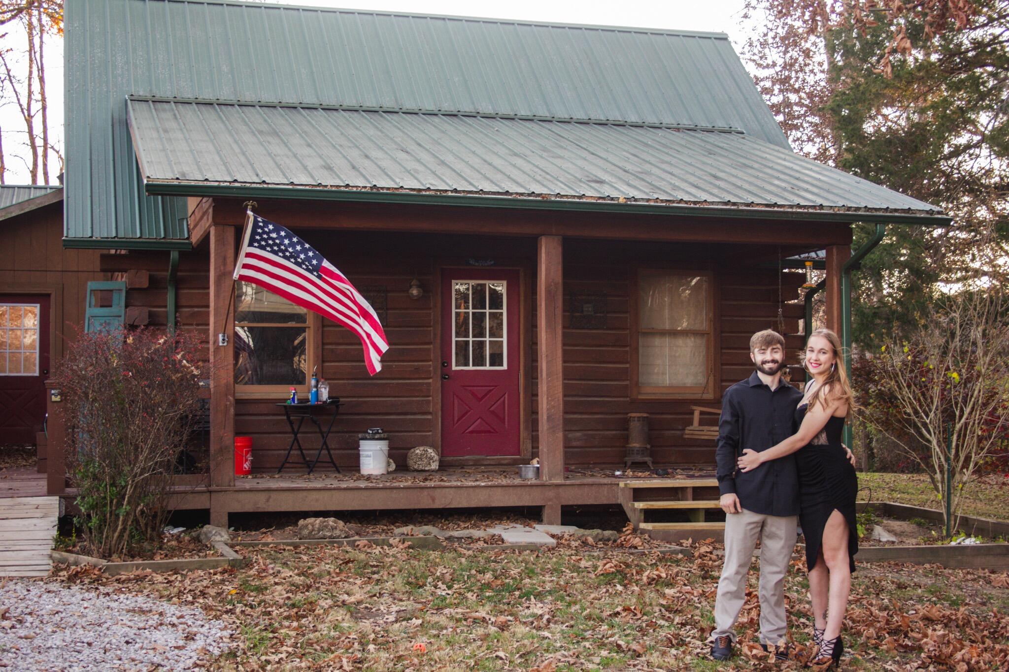 Alyssa and Derick’s first home.
