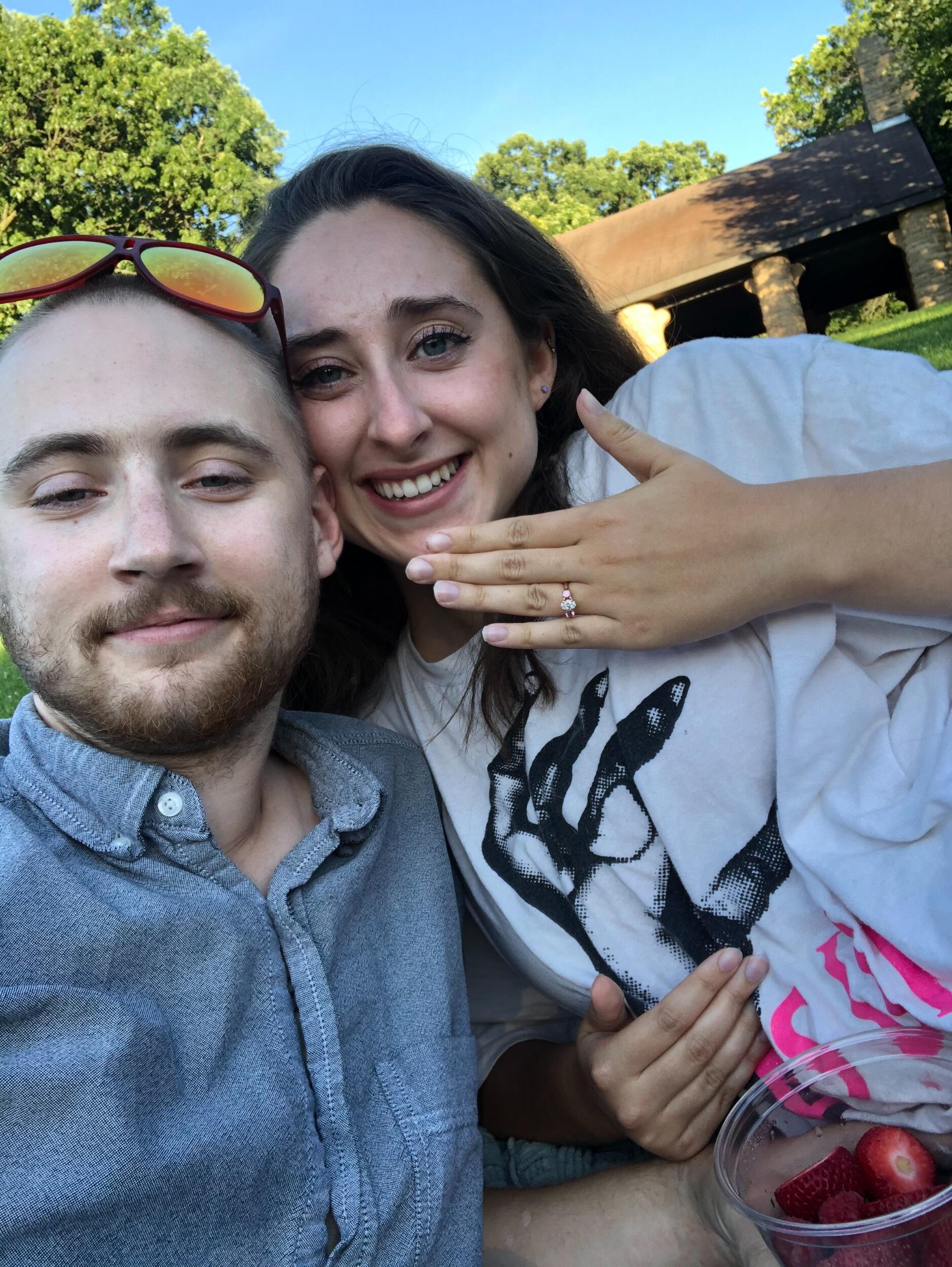 We got engaged!