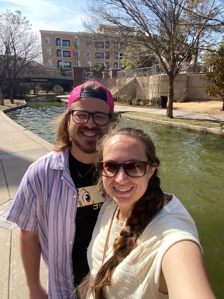 Paige’s first trip to Oklahoma, Daniel's home state