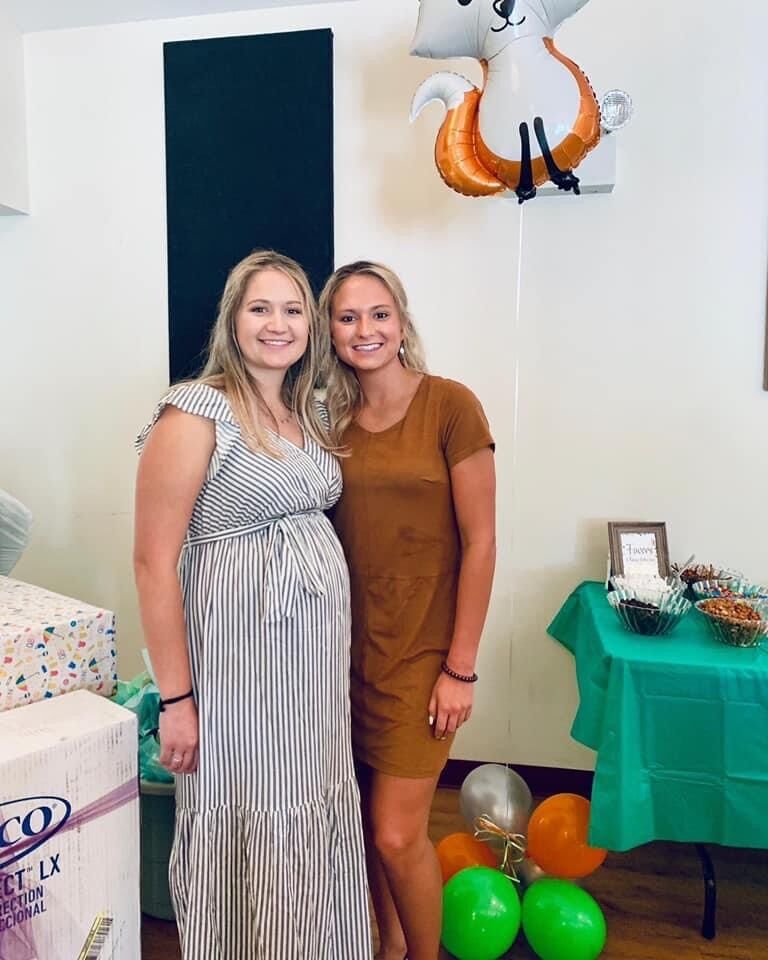 Emma's (Matron of Honor) baby shower. 