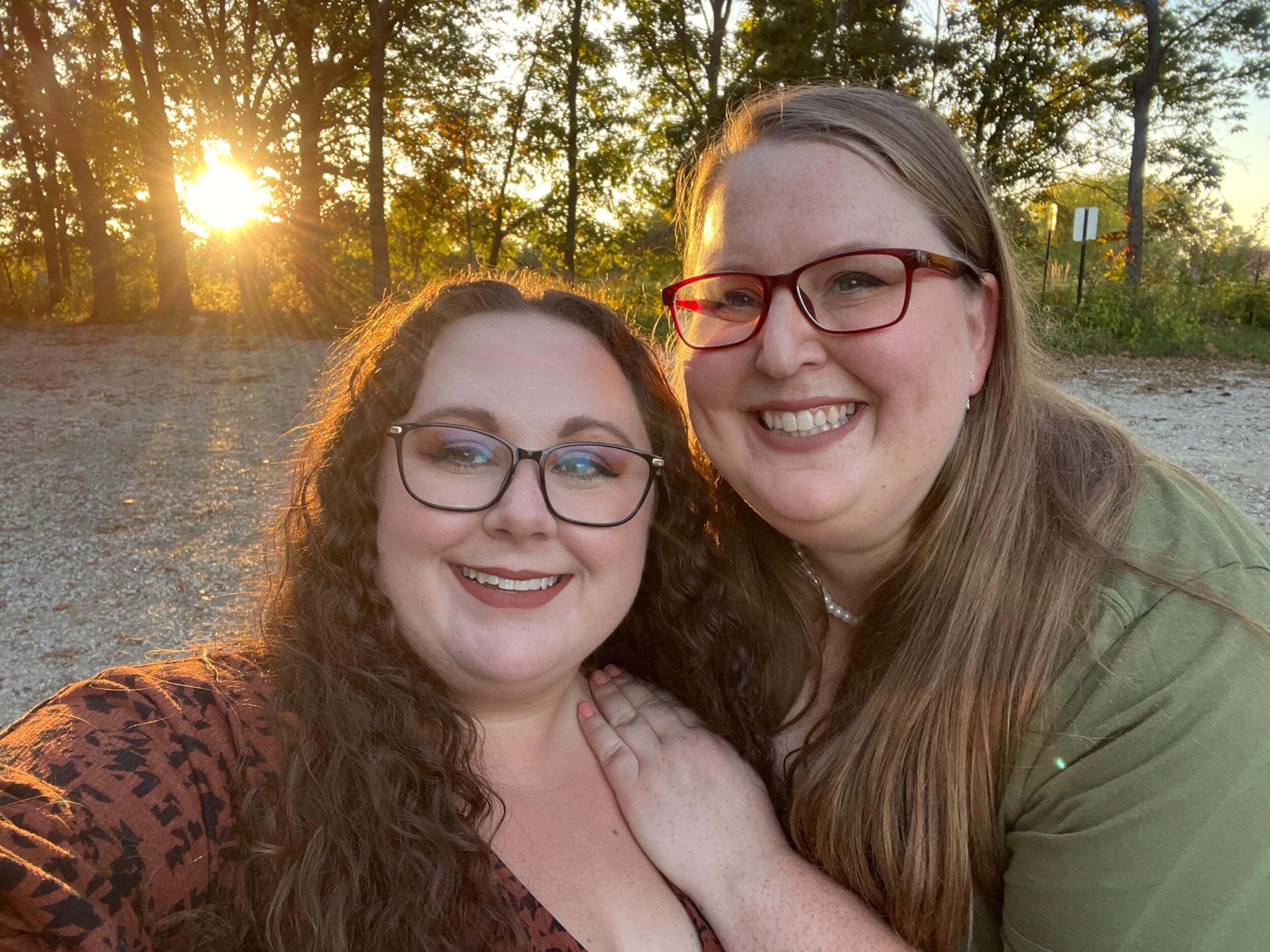 Took our engagement photos in Keosauqua 