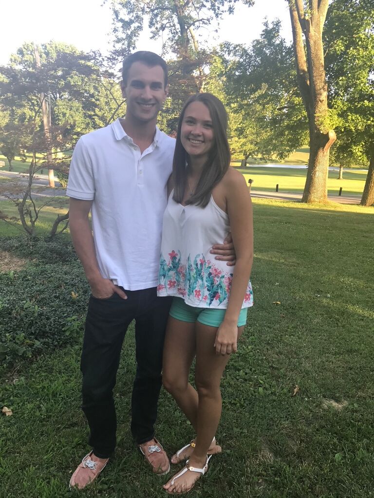 Our first photo together!