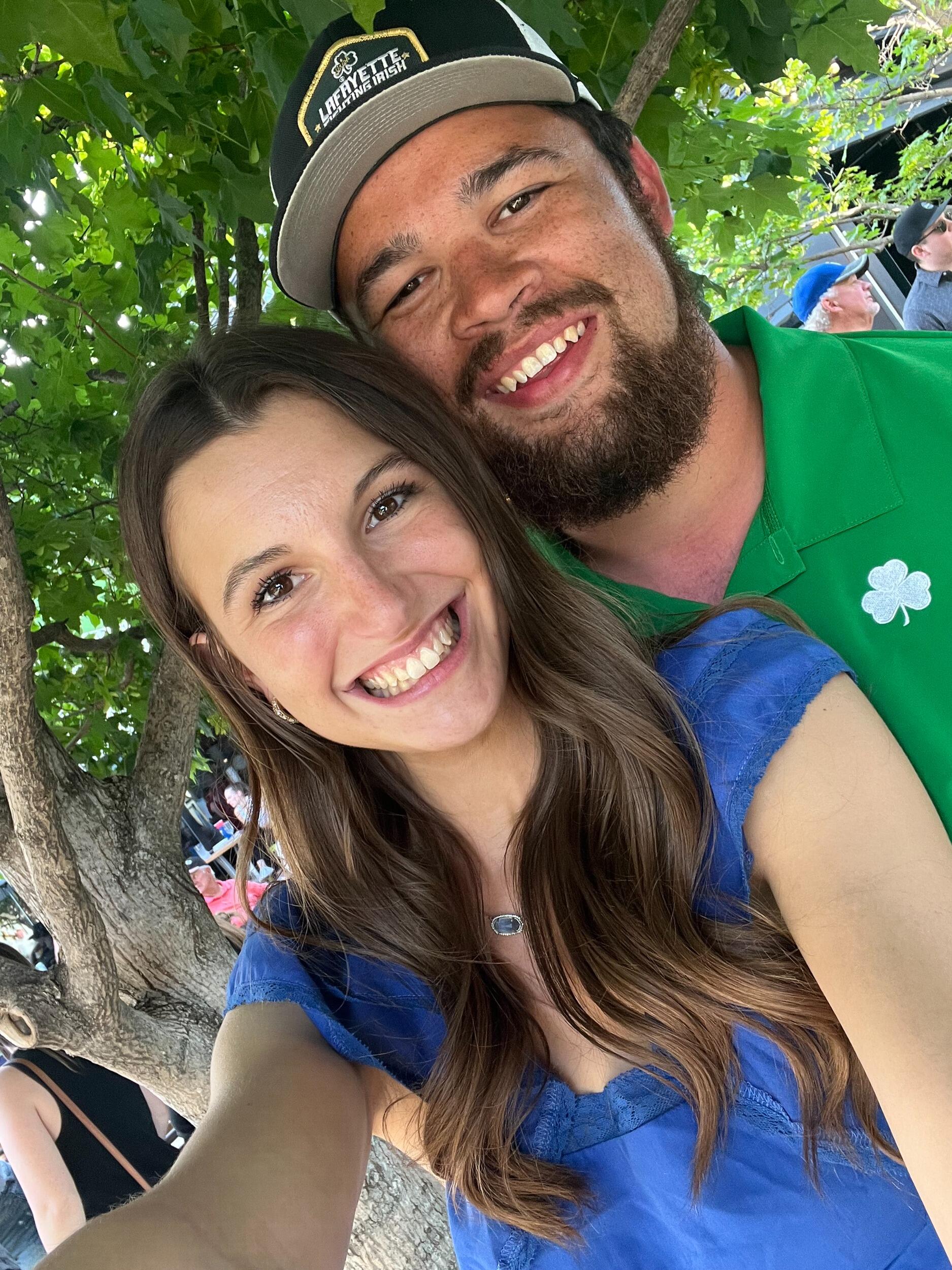 We both are working towards our Master's degree!!! I had just graduated with my M.A. in Applied Behavioral Sciences and Nate had just finished his first year of his M.A.S. in Assessment, Differentiated Curriculum and Instruction.