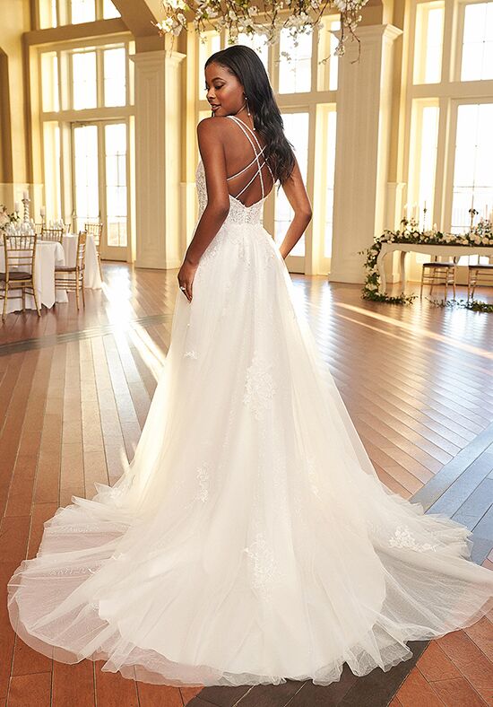 wedding dress back straps