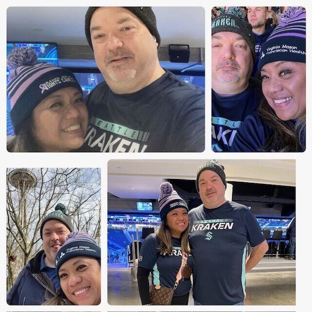 1st Kraken game together.