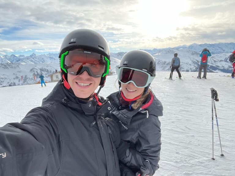 Filled by full days of skiing