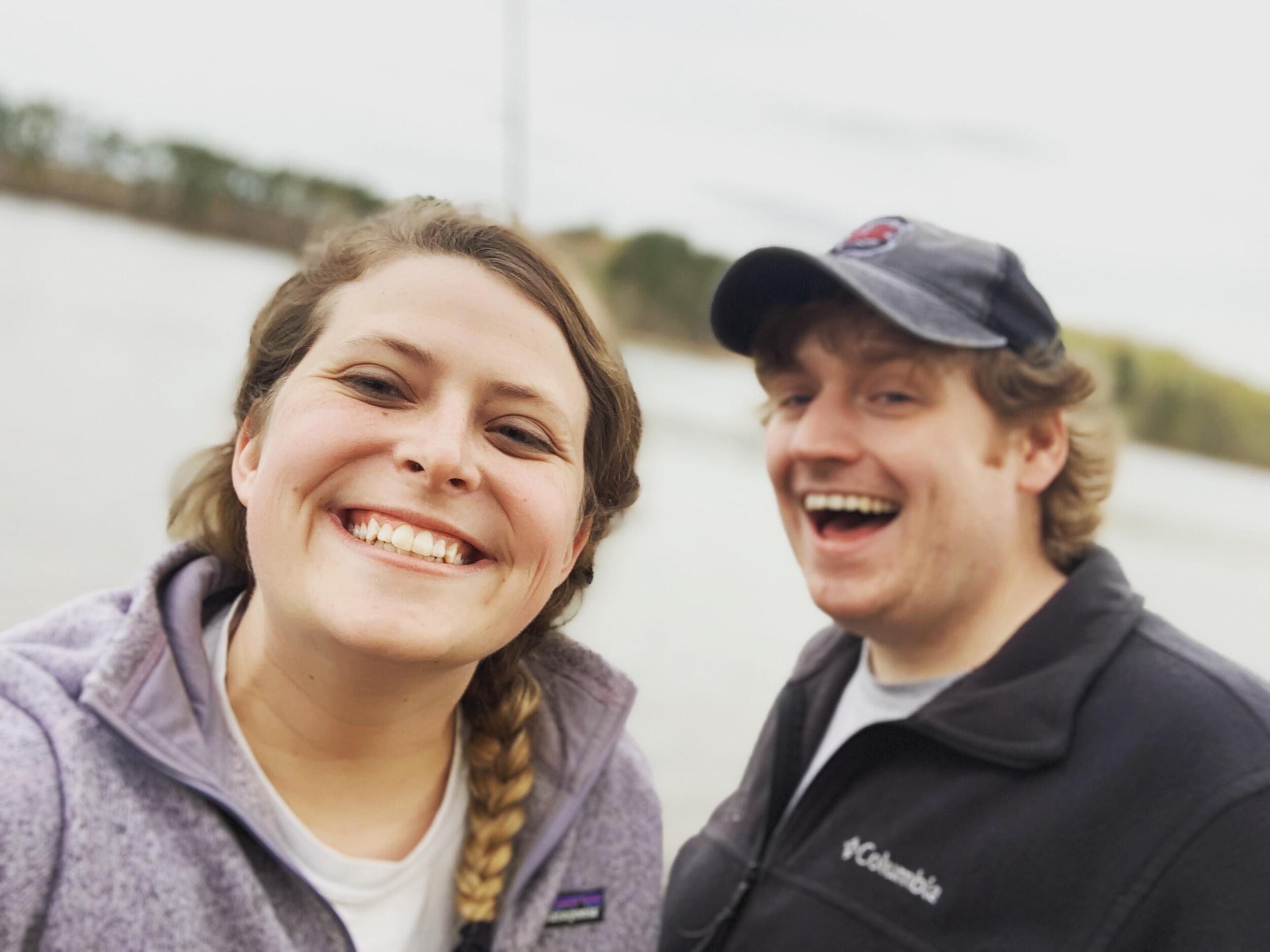 First trip together to our lake home 