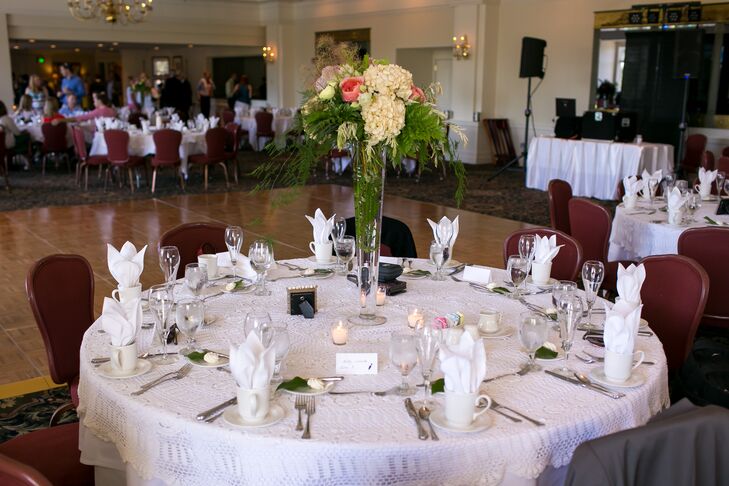 Classic Reception Dining Table At Wayzata Country Club