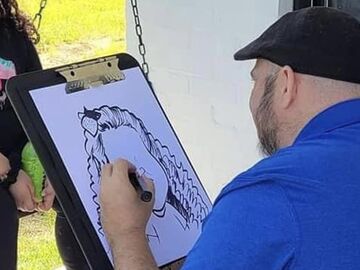 Eric Melton Caricaturist - Caricaturist - Kannapolis, NC - Hero Main