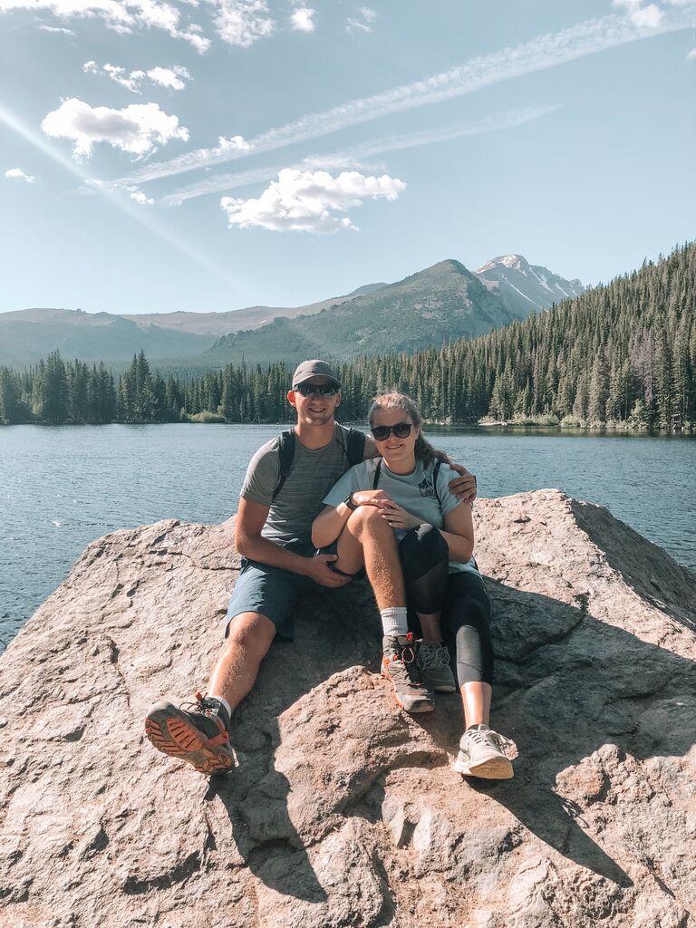 Our first vacation together in Colorado (with Lexie's fam)