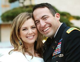 Brianna Keilar and Fernando Lujan wedding photo