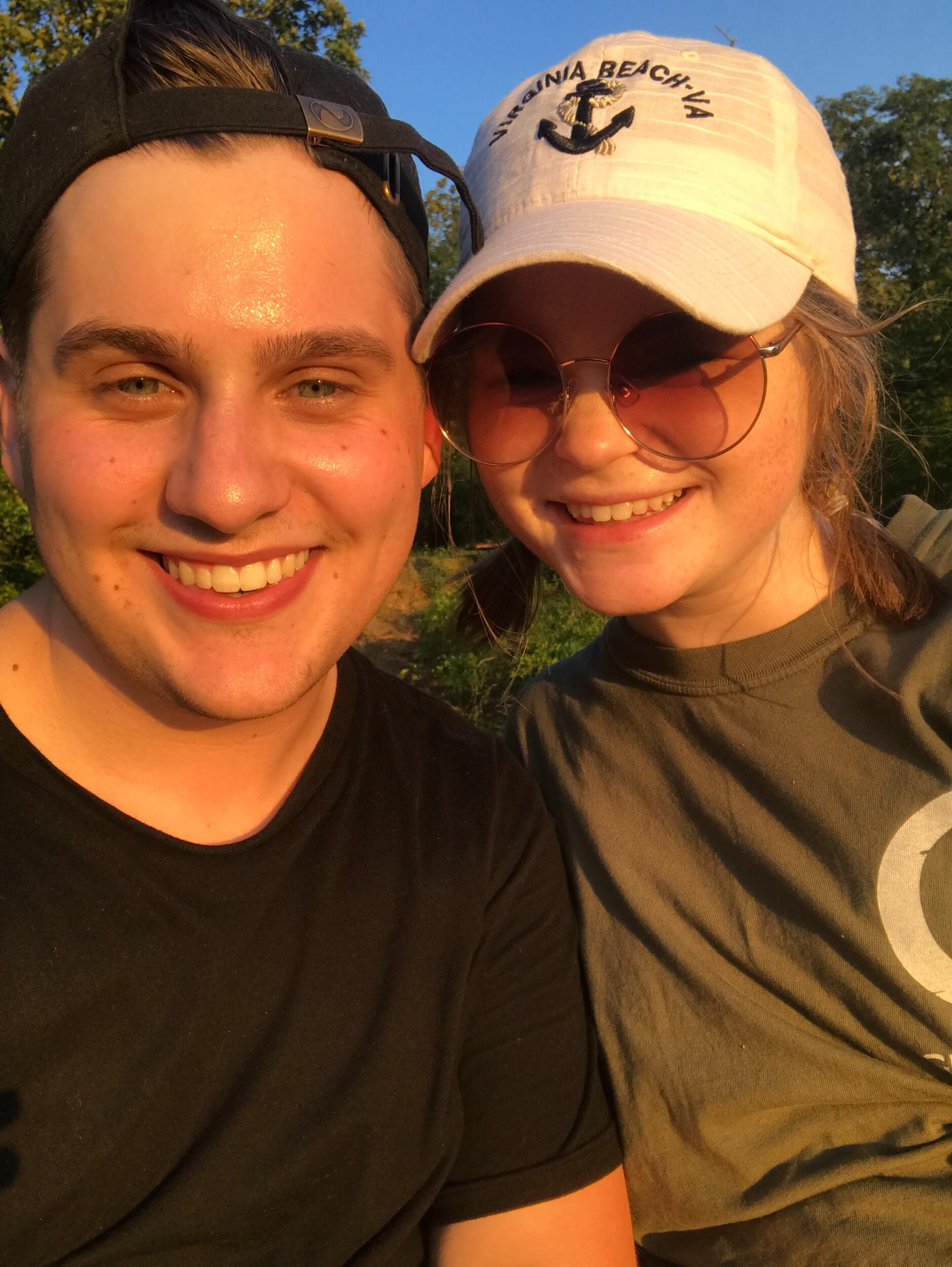 Right after Bay started her first job after graduation we took a trip to go hiking at Garden of the Gods in Herod, IL. 
