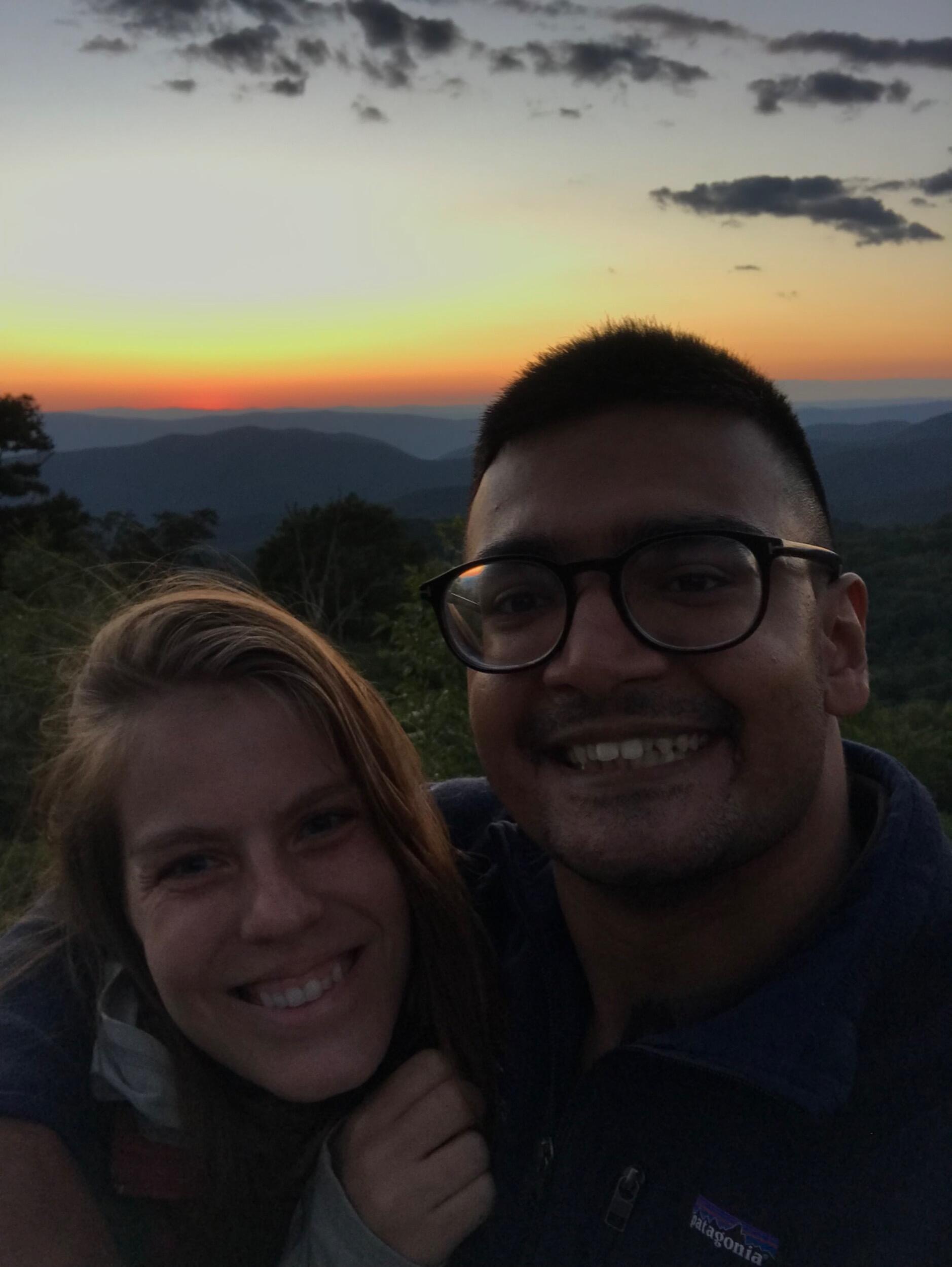 After Alyssa graduated, we ended long-distance and moved in together in Charlottesville, VA!