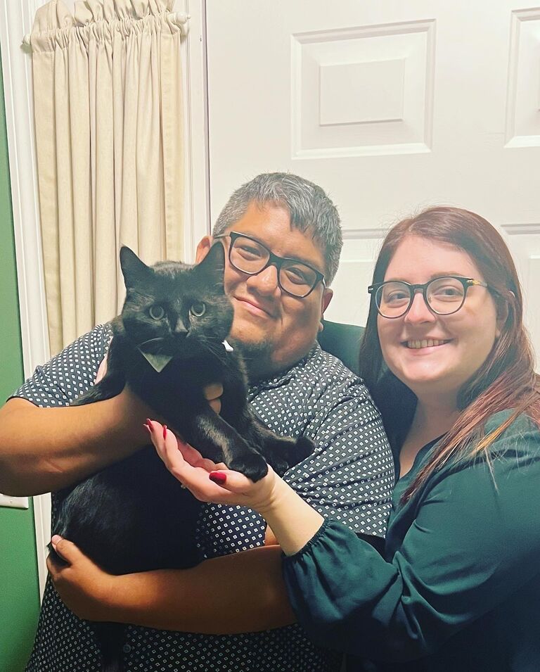 JJ welcoming home his newly engaged parents