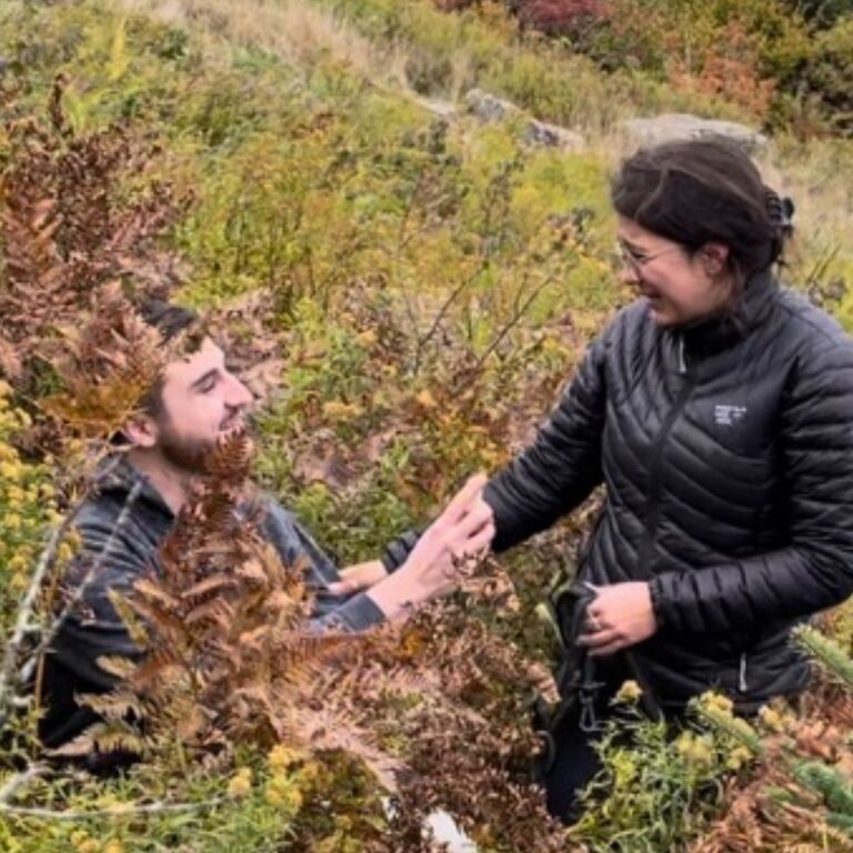 With no idea that Josh was going to ask, Sarah was caught off guard with a proposal from him! 