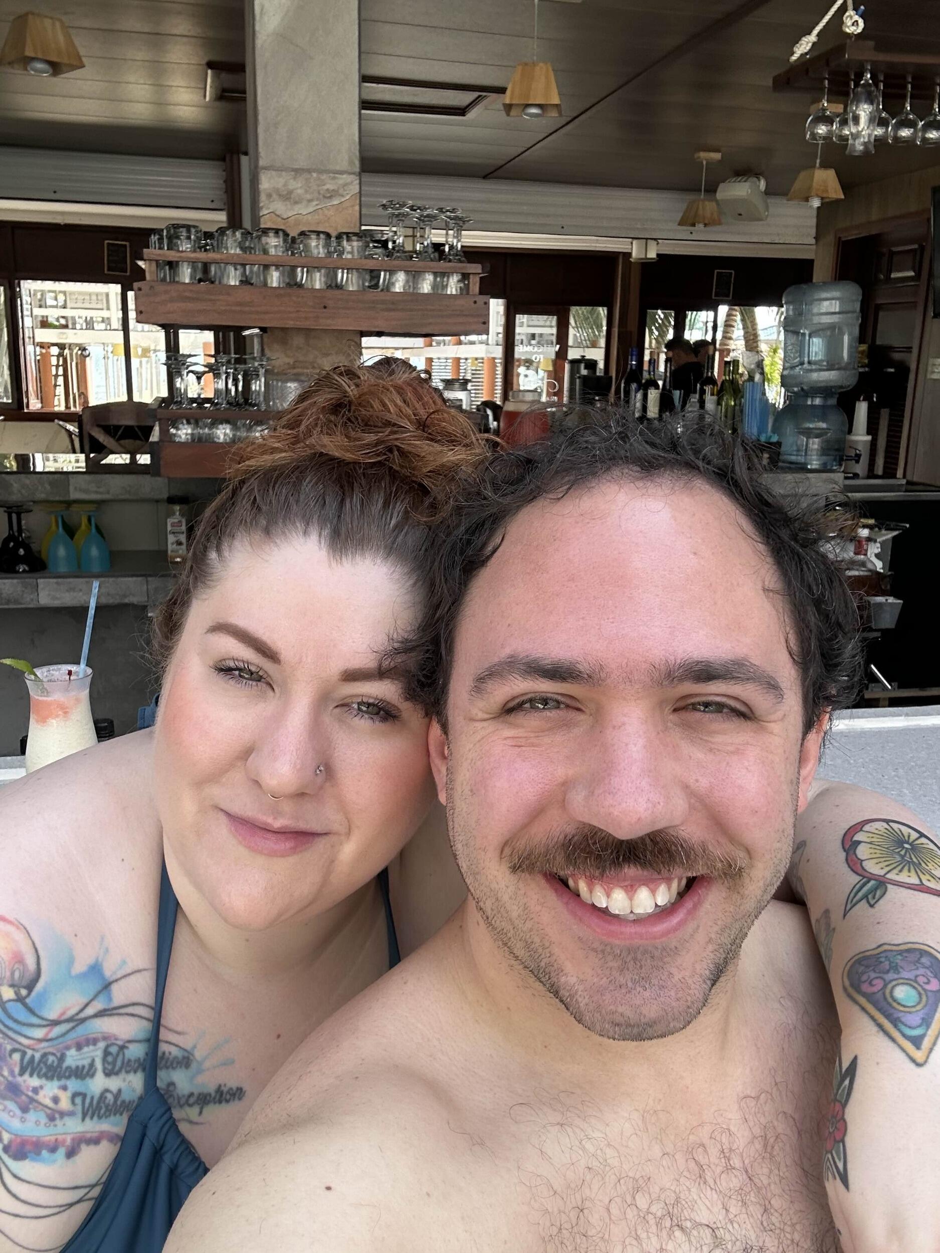 David and Sally take their first international trip - to Belize!