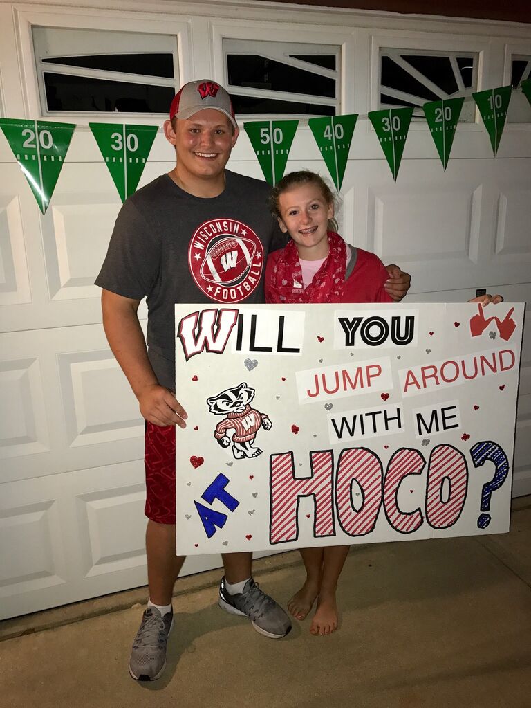 Sophomore homecoming proposal!