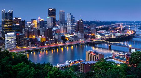 Post-game fireworks at PNC Park were visible from my room - Picture of  Sheraton Pittsburgh Hotel at Station Square - Tripadvisor