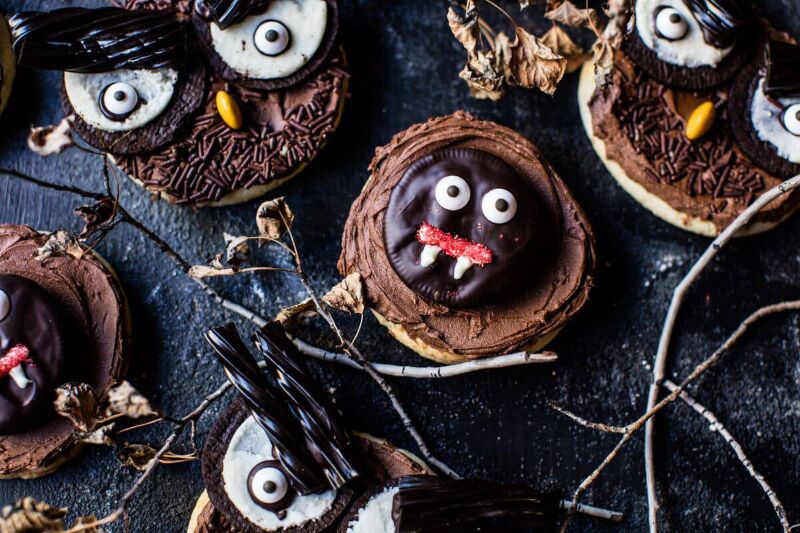 Halloween Finger Food Recipes - Monster Mash Cookies