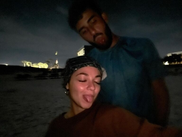 Birthday trip to the beach for Lillie's mom