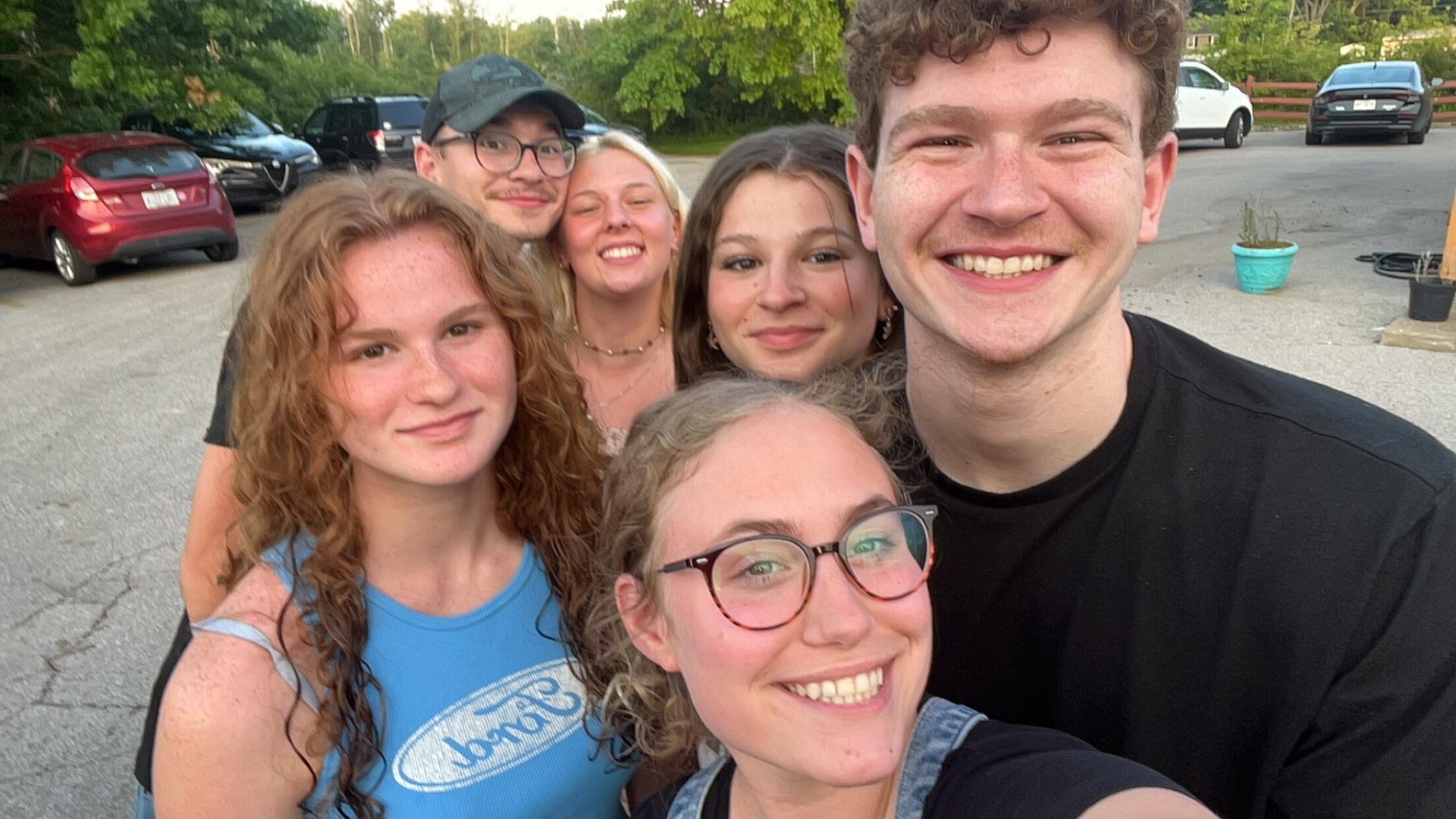 Dinner with the siblings. We all love spending time together. I am blessed to be joining such a great family.