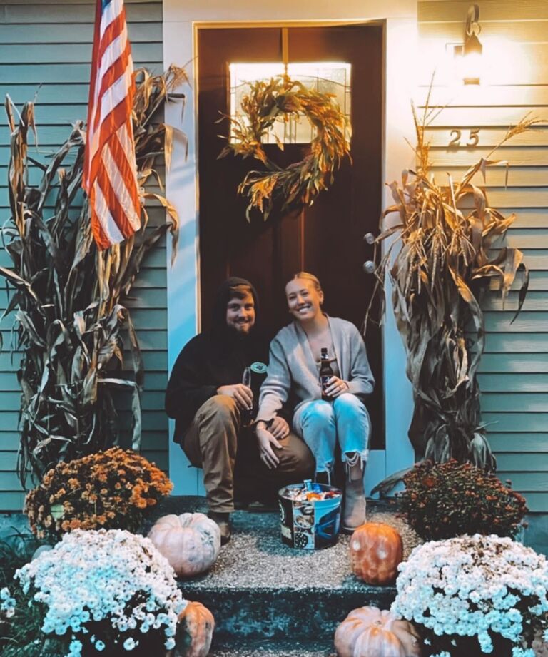 We made it through the pandemic, saved our money, and bought our first home that we are still in today!