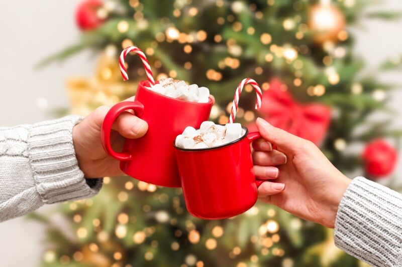 Holiday Party Ideas and Themes - coffee cart