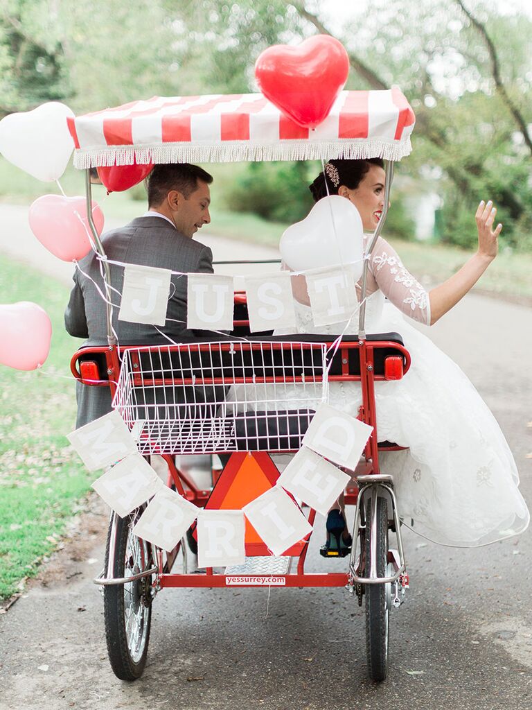 17 Takes On The Wedding Getaway Car