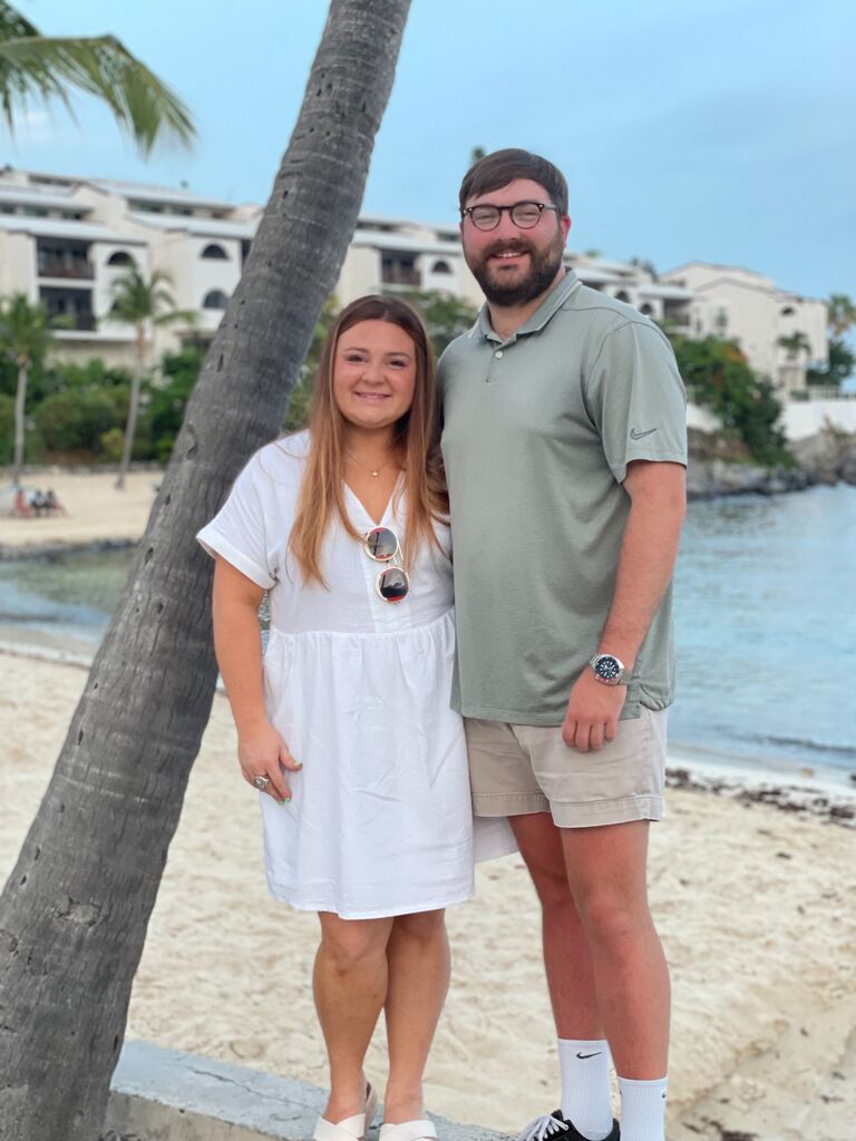 First family St. Thomas trip, where sunscreen was NOT optional! 