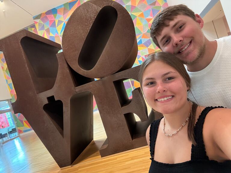 Us at the Indianapolis Museum of Art