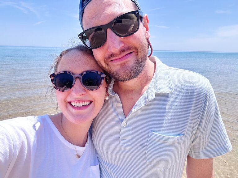 Beach selfie