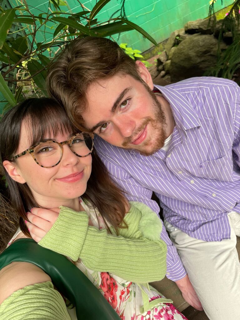 For Aleah's birthday, David took her to the butterfly gardens, which she adored tremendously. 