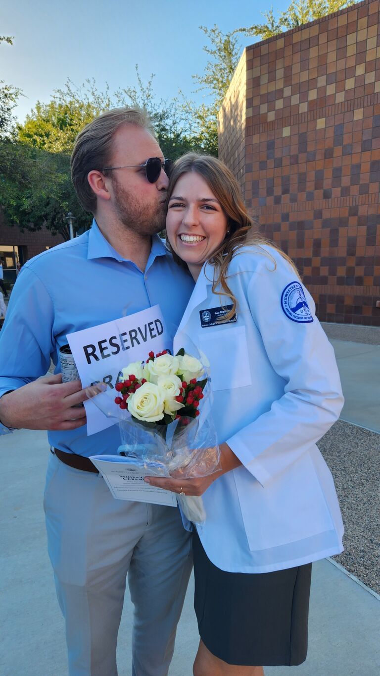 Ava’s White Coat Ceremony