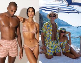 Best matching couples' swimsuits 2023. 