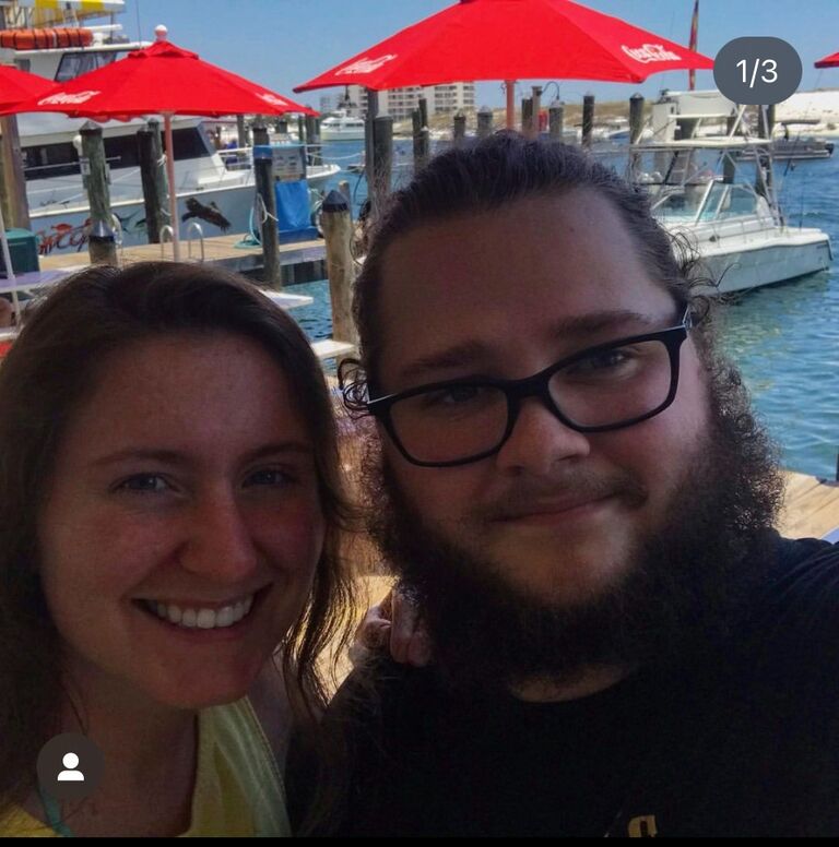 Once Covid started to calm down though we were able to see each other quite a bit over the summer of 2020. This is us in Pensacola, Florida on a trip we took there and to Mobile, Alabama in June. 