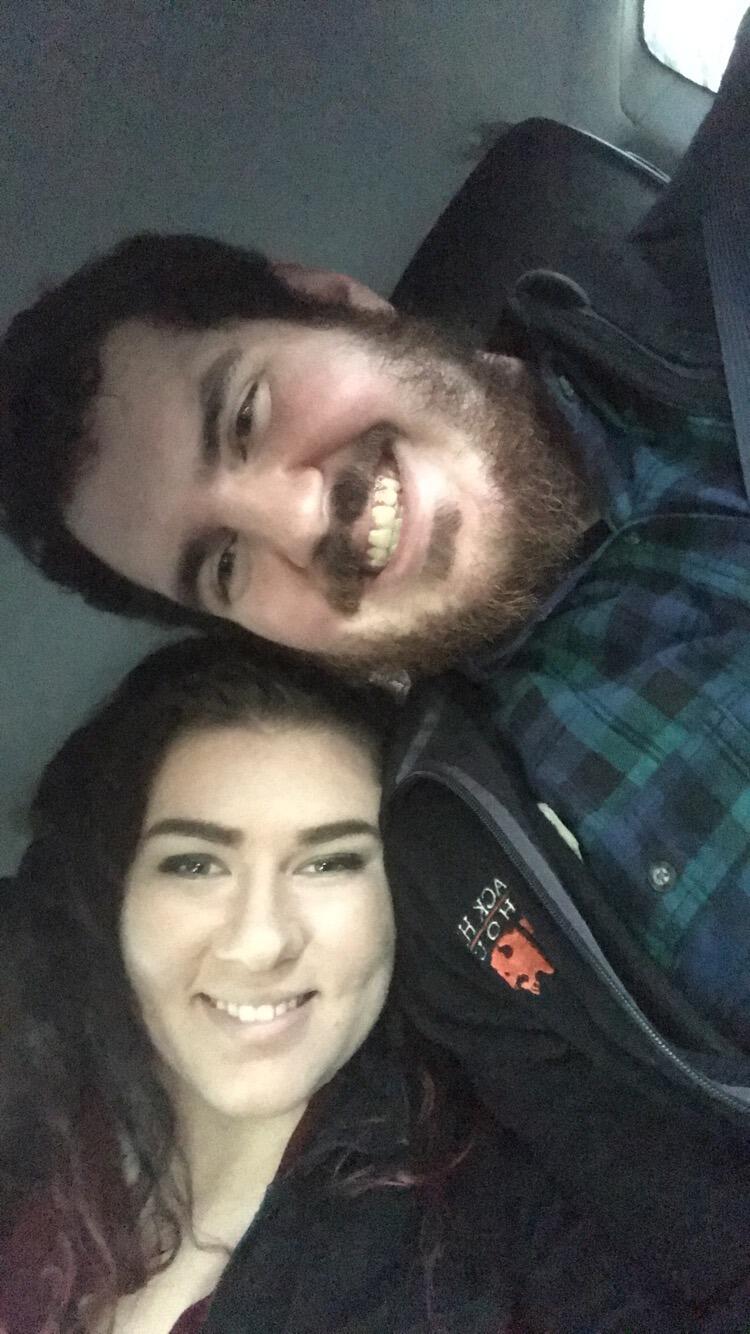 Driving to dinner with the Preston Family at the best little chicken shack in Kansas. This is our Christmas Eve tradition, even when we celebrate Christmas a little late.