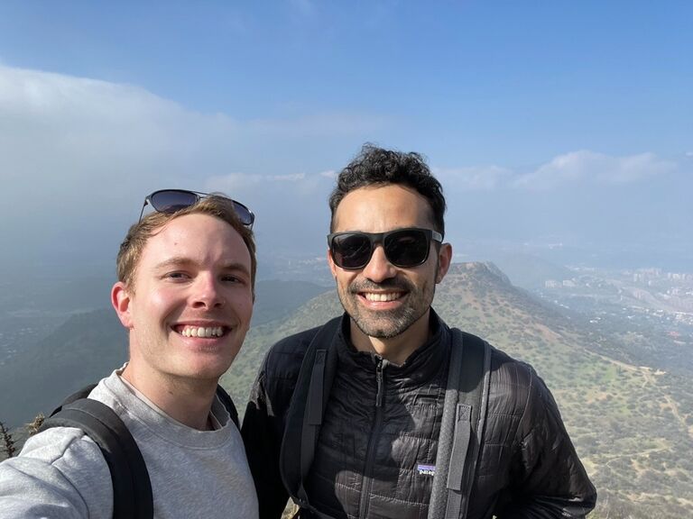 First trip to Chile together