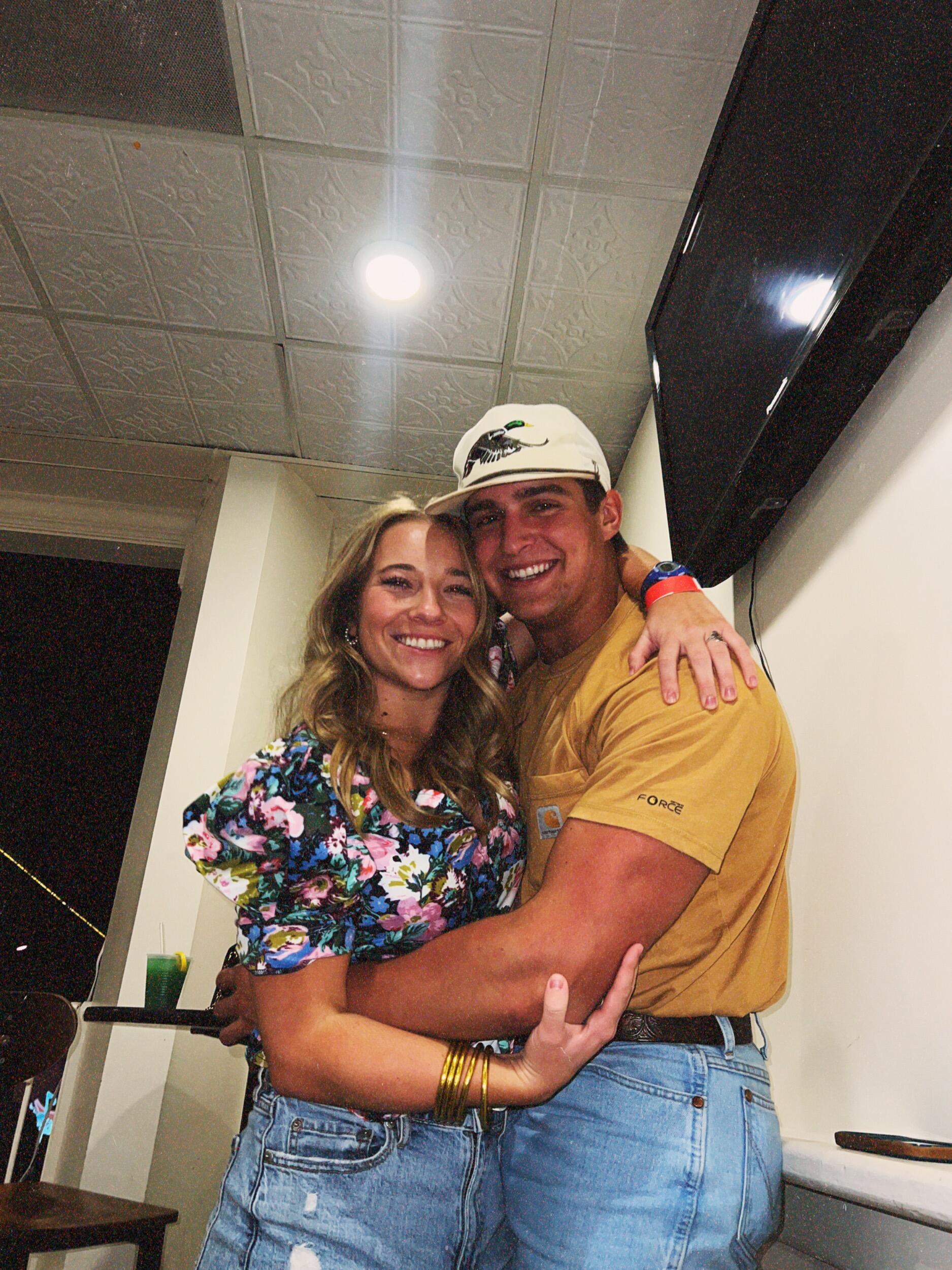 The day we started dating! We had been hanging out and talking for such a long time everyone kept asking if we were dating and we would just laugh-- til Boyd finally asked the question!
