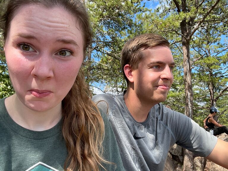 We brought  back the hikes in the fall semester to reacclimate to strenuous climbs for the sake of Haribos!