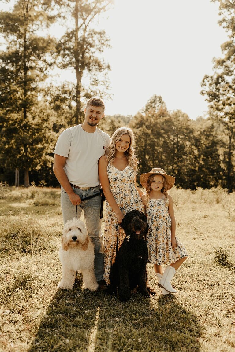 A special photo session on Cole's papaw's & mamaw's land <3