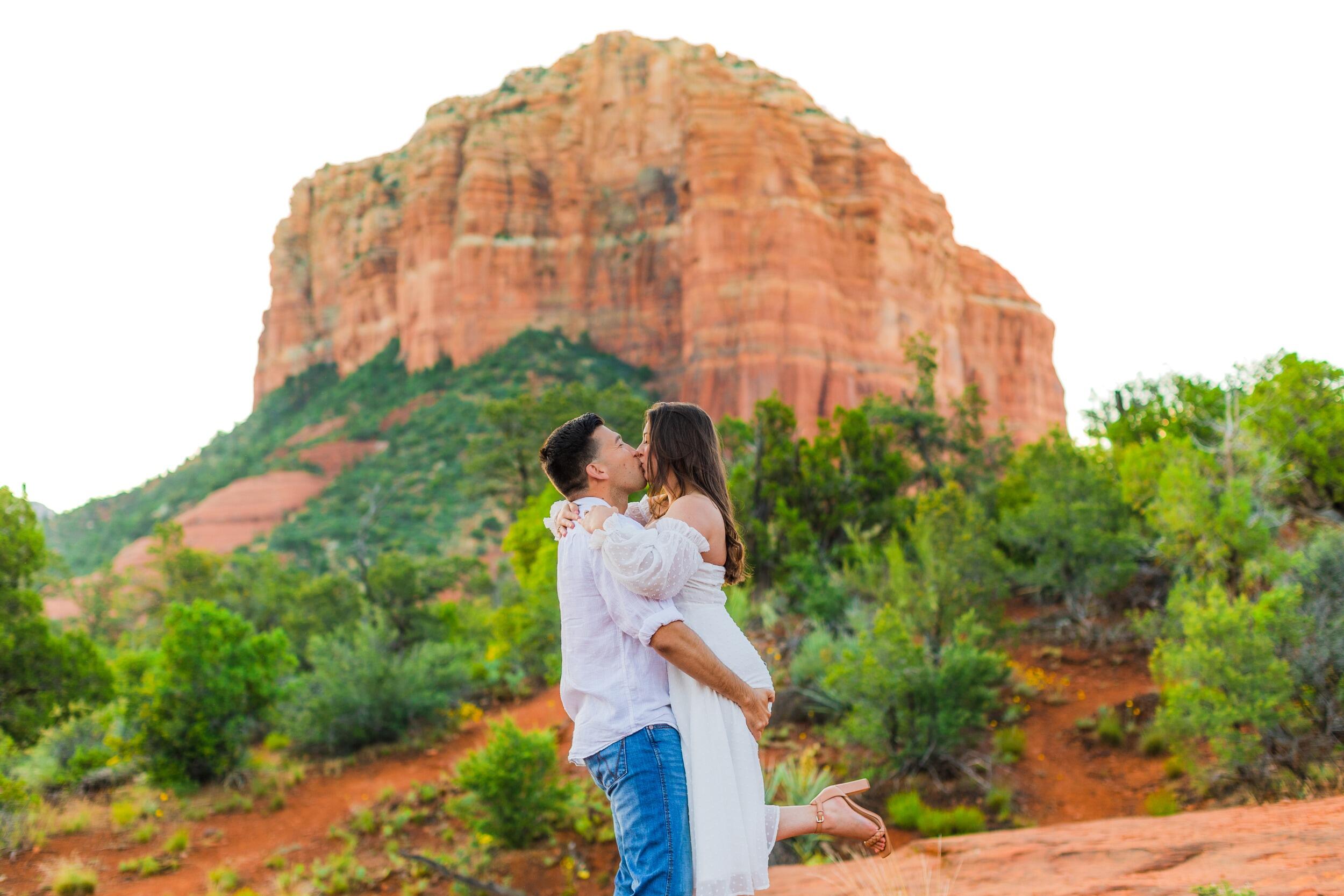 Engagement photos in magical Sedona!
