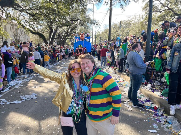 Celebrating Mardi Gras
