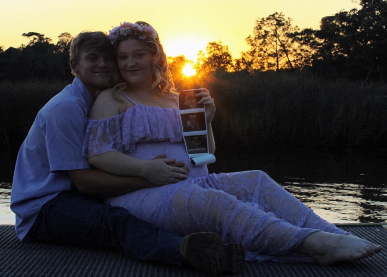The day we took professional photos showcasing our baby girl!