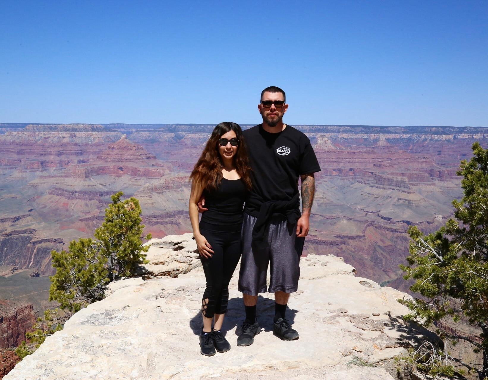 First trip to the Grand Canyon.