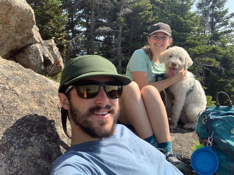 Hiking Owl's Head in Jefferson after moving back up north