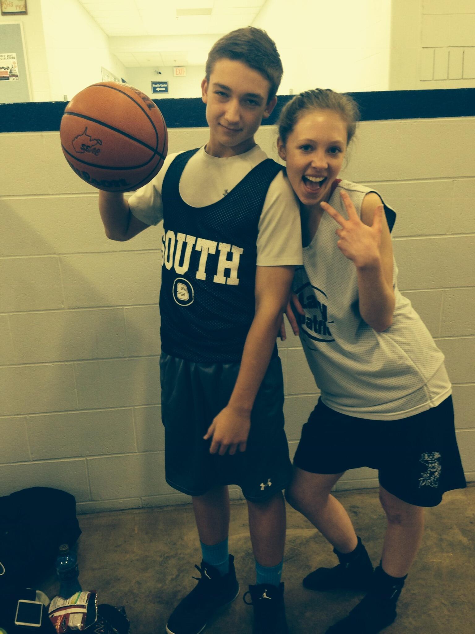 1st picture together - freshman year