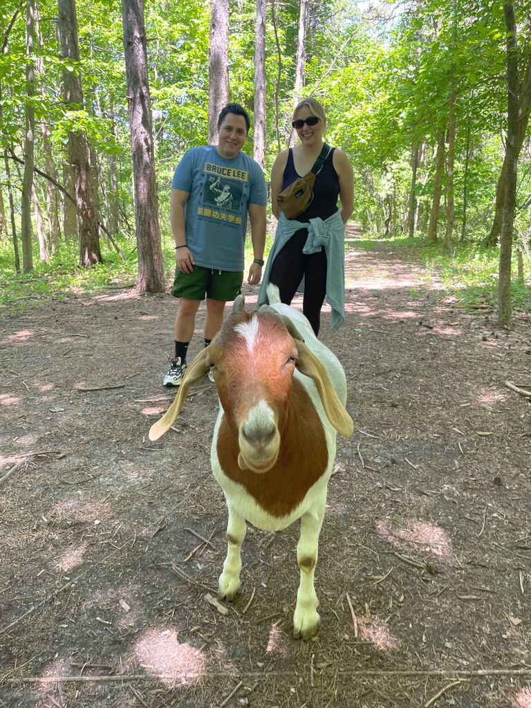 Second trip to Galena and hiking with our people (the goats).
