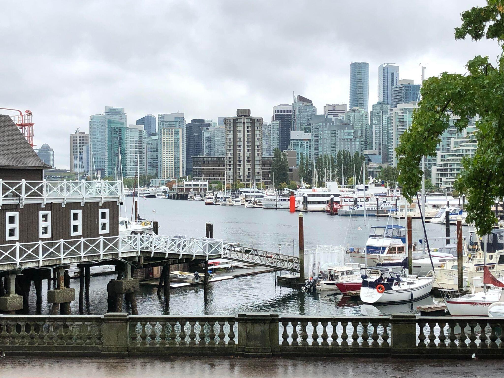 Michael and Celeste traveled to Vancouver, their first trip together!