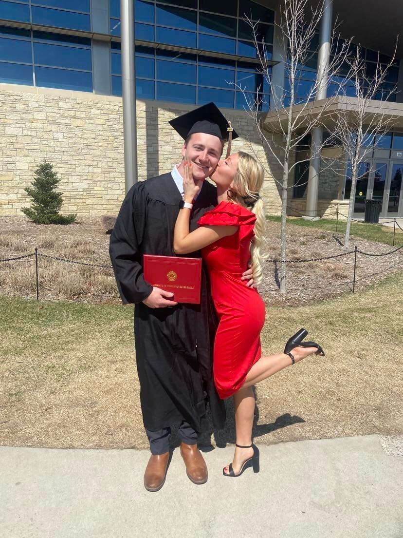 Alec graduates college!